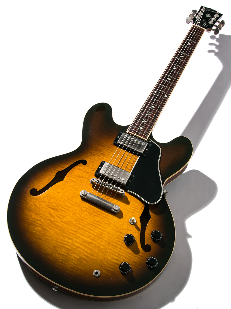 Gibson ES-335 Dot Figured Top & Back Vintage Sunburst 1