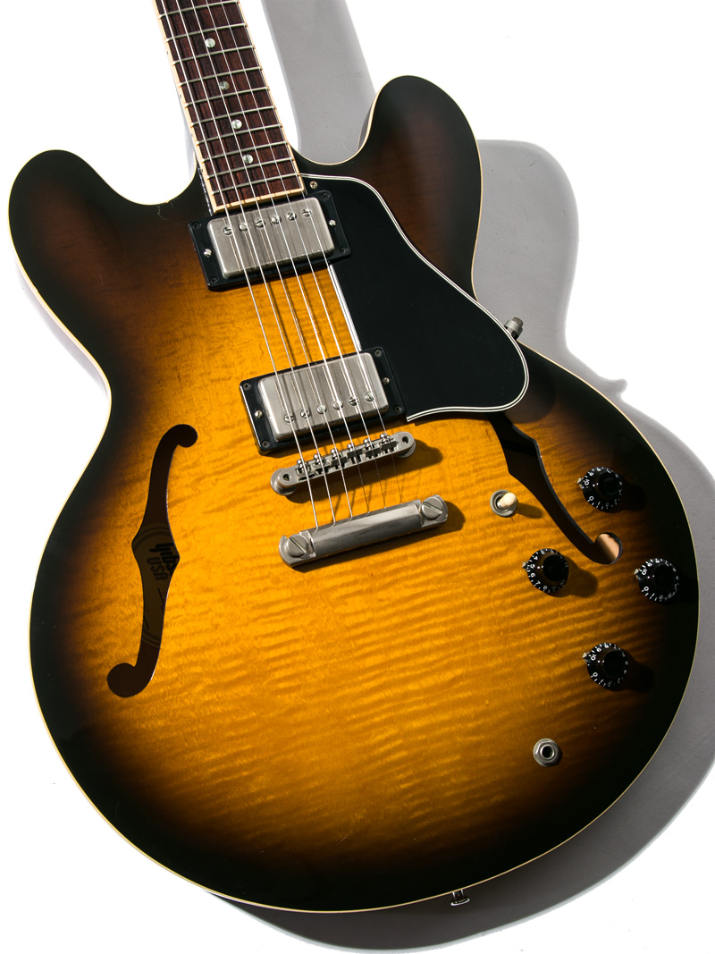 Gibson ES-335 Dot Figured Top & Back Vintage Sunburst 11