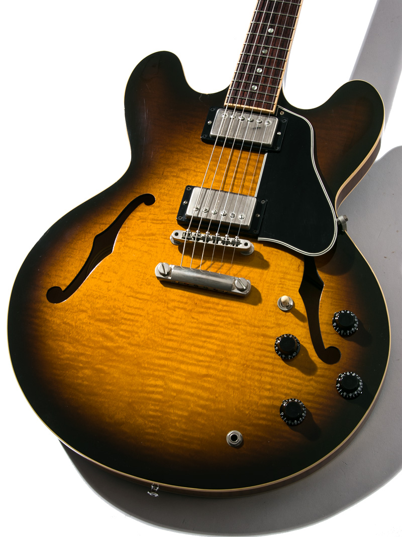 Gibson ES-335 Dot Figured Top & Back Vintage Sunburst 3