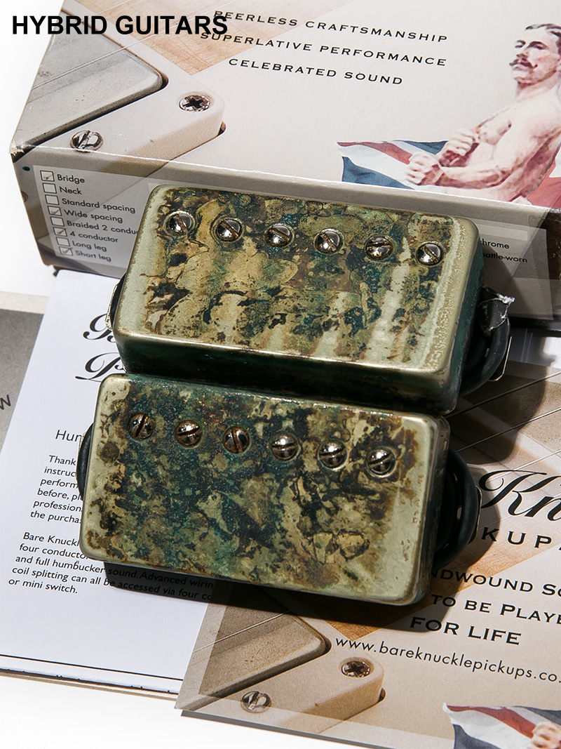 Bare Knuckle Pickups Nailbomb 6st Camo Set for Direct Mount 中古