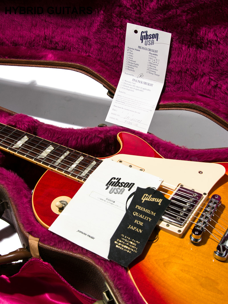 Gibson Les Paul Standard 1-Piece Mahogany Cherry Sunburst 11