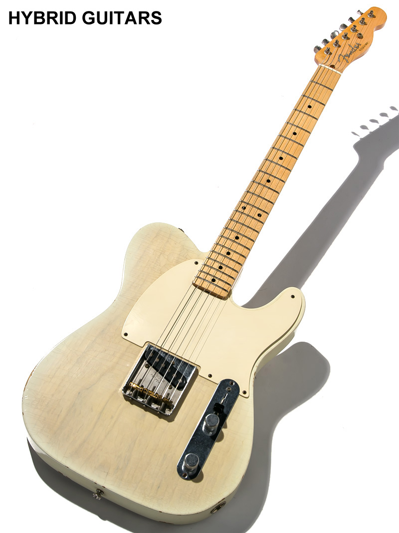 Fender Custom Shop MBS Custom 1955 Esquire Relic Vintage White Blonde Master Built by John English 2004  1