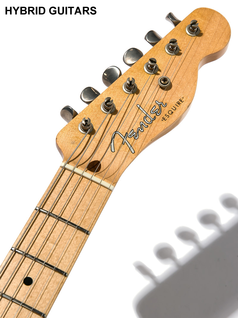 Fender Custom Shop MBS Custom 1955 Esquire Relic Vintage White Blonde Master Built by John English 2004  5