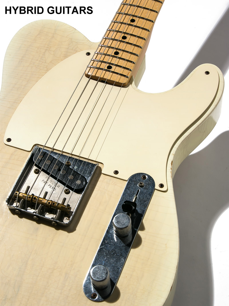 Fender Custom Shop MBS Custom 1955 Esquire Relic Vintage White Blonde Master Built by John English 2004  9