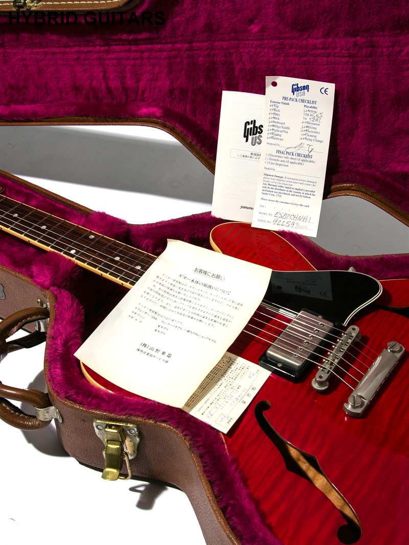 Gibson ES-335 Dot 1P Figured Top & Back Cherry 17