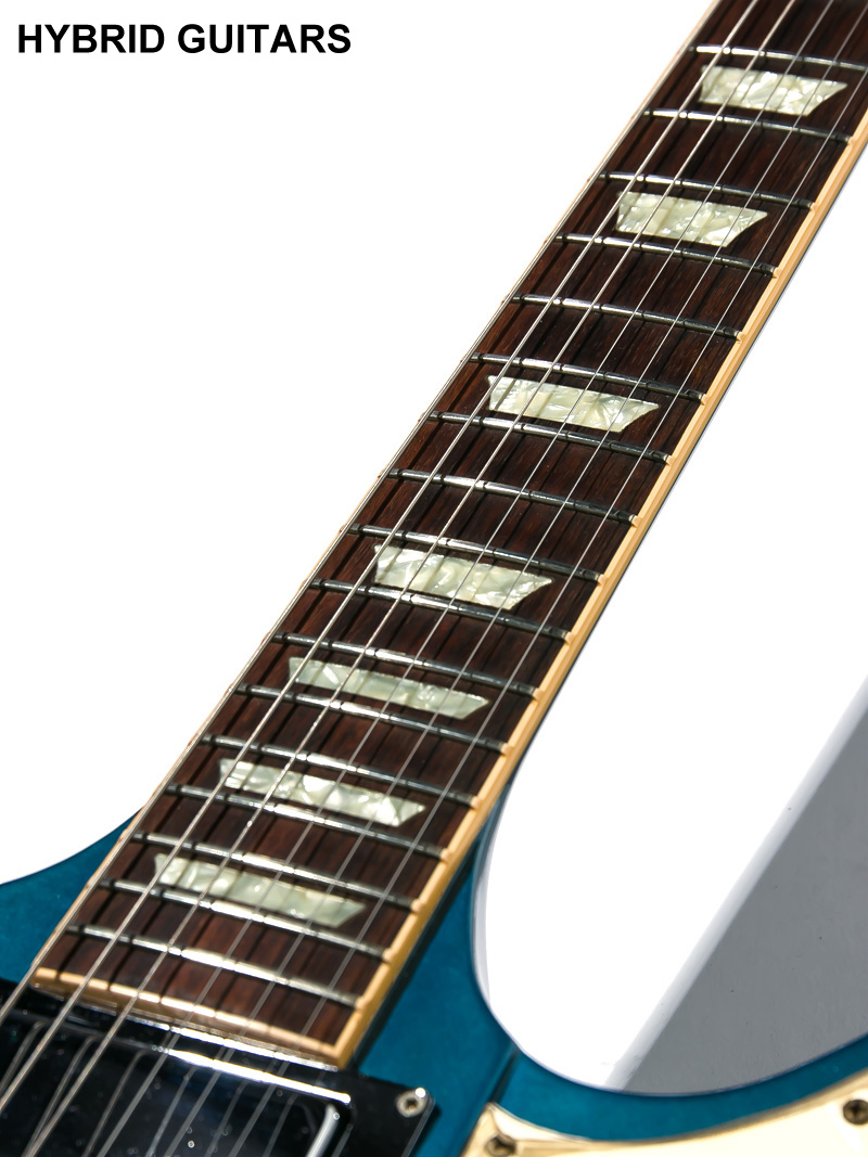 Gibson Yamano Limited Firebird V Lake Placid Blue(LPB) 2001 13