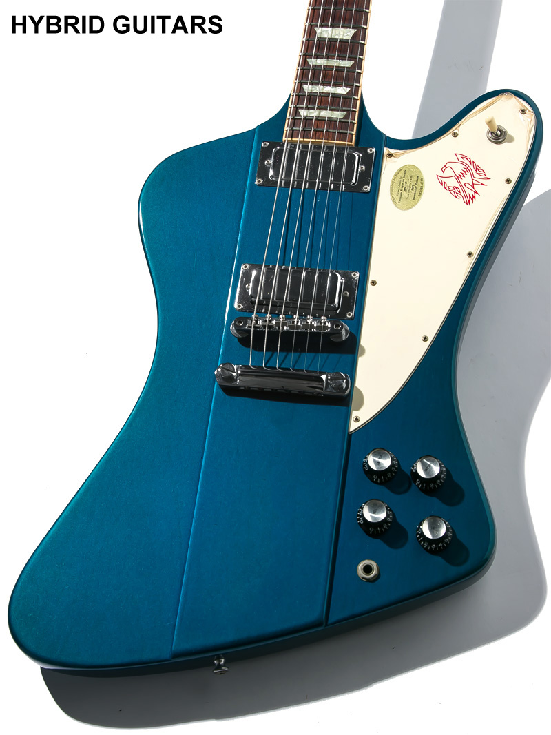 Gibson Yamano Limited Firebird V Lake Placid Blue(LPB) 2001 3