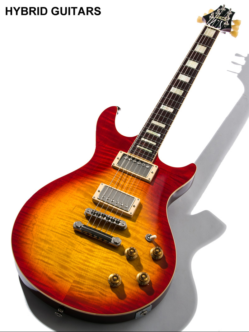 b3 Fire Flame Maple Cherry Sunburst 2010 1