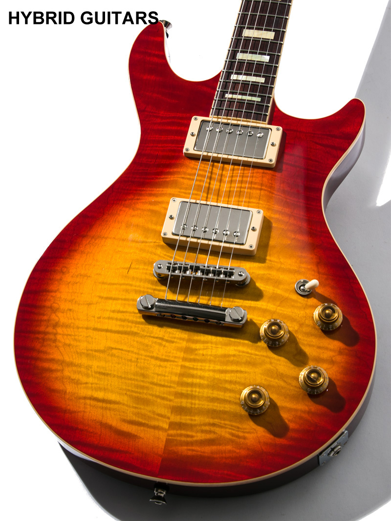 b3 Fire Flame Maple Cherry Sunburst 2010 3