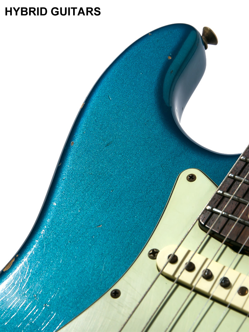 Fender Custom Shop 2016 Custom Collection 1961 Stratocaster Relic Aged Lake Placid Blue (LPB) 2015 10