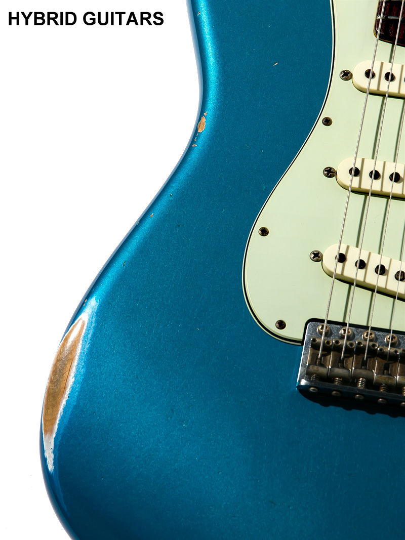 Fender Custom Shop 2016 Custom Collection 1961 Stratocaster Relic Aged Lake Placid Blue (LPB) 2015 11