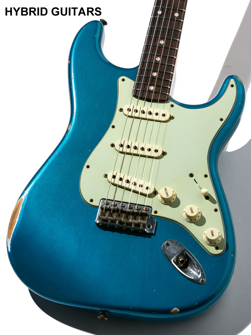 Fender Custom Shop 2016 Custom Collection 1961 Stratocaster Relic Aged Lake Placid Blue (LPB) 2015 3