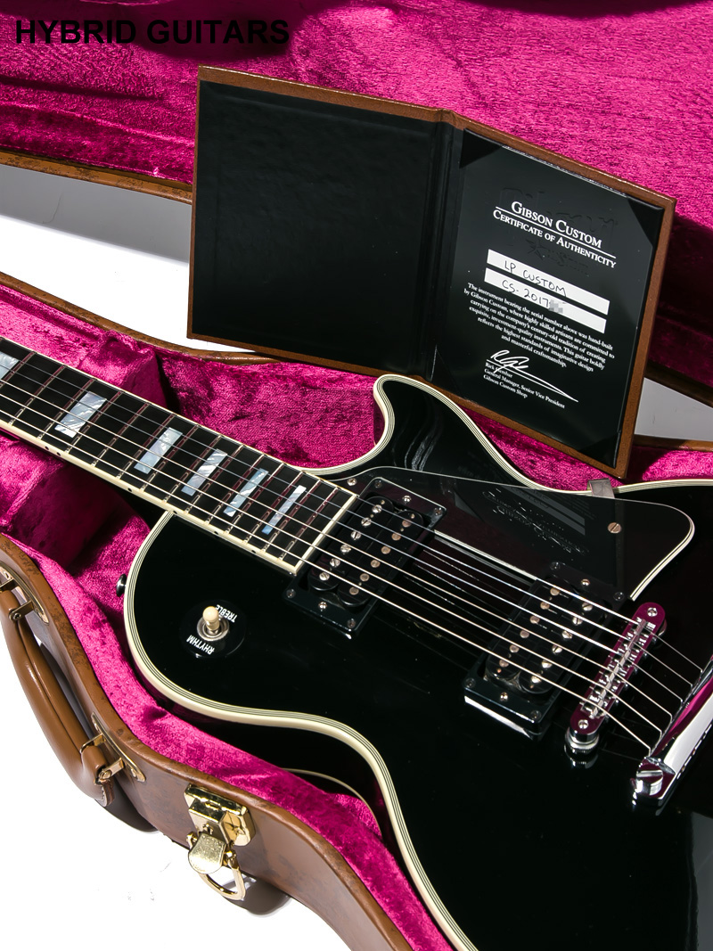 Gibson Custom Shop Custom Collection Les Paul Custom Ebony 2012 12