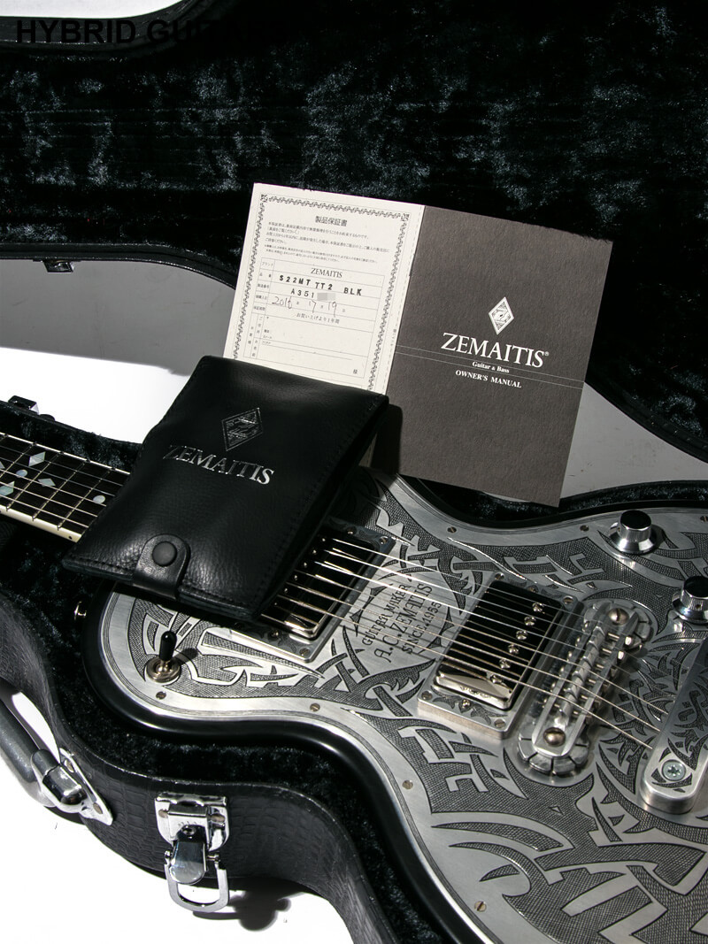 Zemaitis Custom Shop Tony's Collection S22MT Tribal Tattoo 2  13