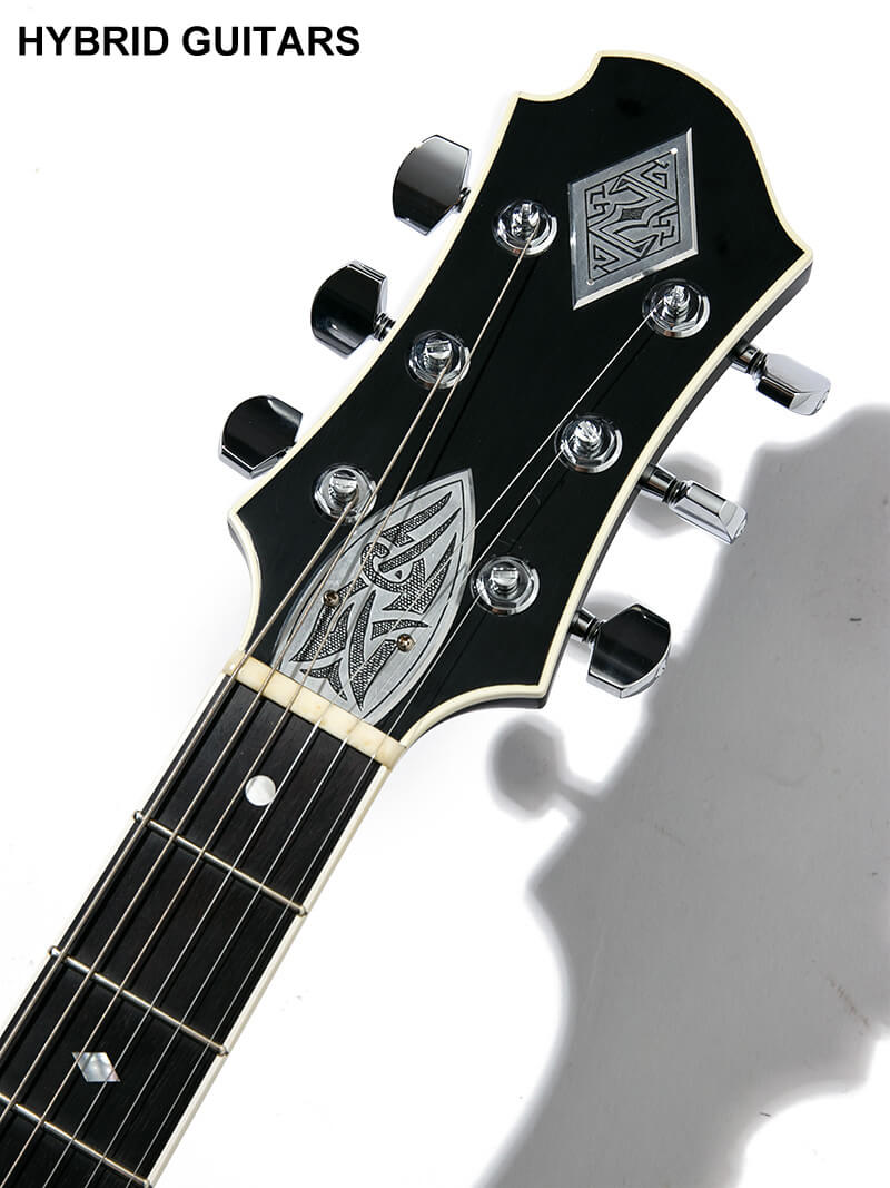 Zemaitis Custom Shop Tony's Collection S22MT Tribal Tattoo 2  5