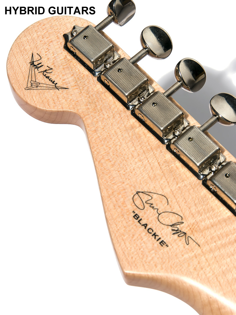 Fender Custom Shop MBS Eric Clapton Stratocaster BLACKIE NOS Lace Senser Black Master Built by Todd Krause 2021 12