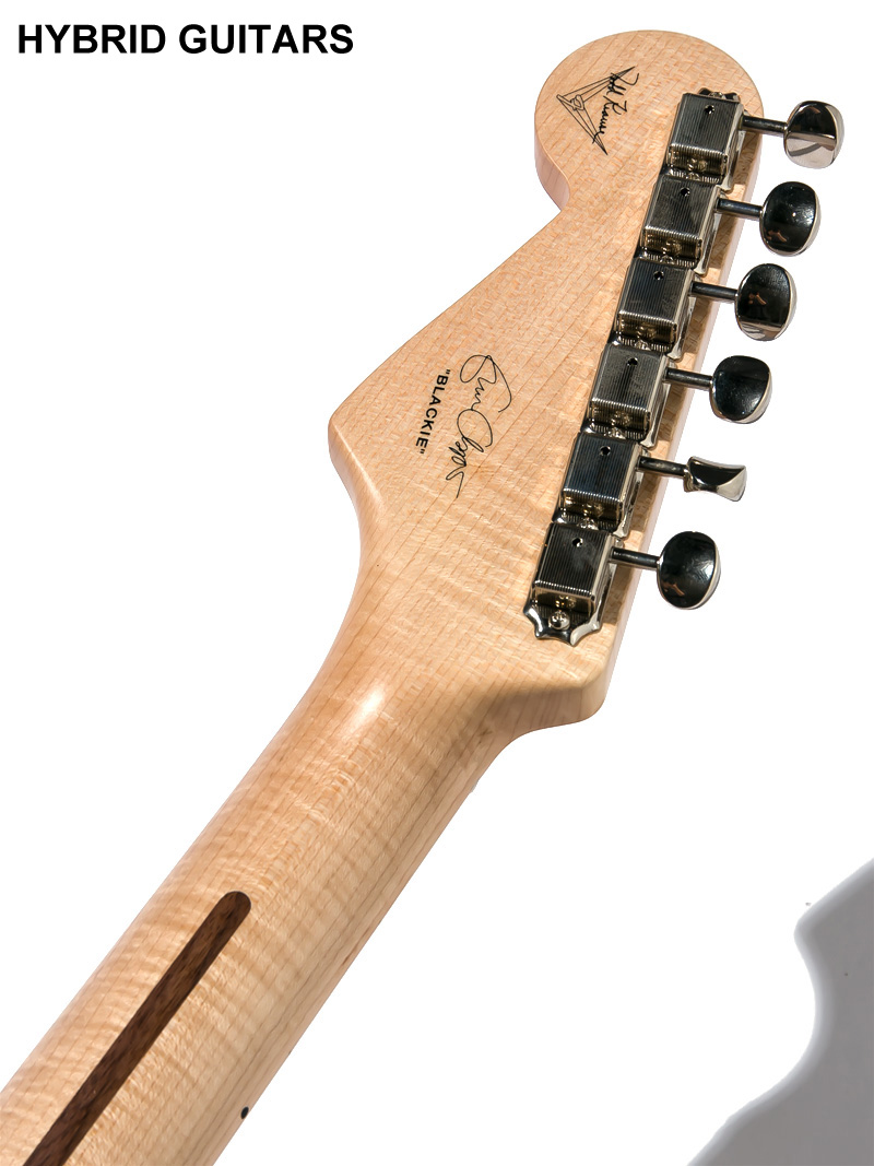 Fender Custom Shop MBS Eric Clapton Stratocaster BLACKIE NOS Lace Senser Black Master Built by Todd Krause 2021 6