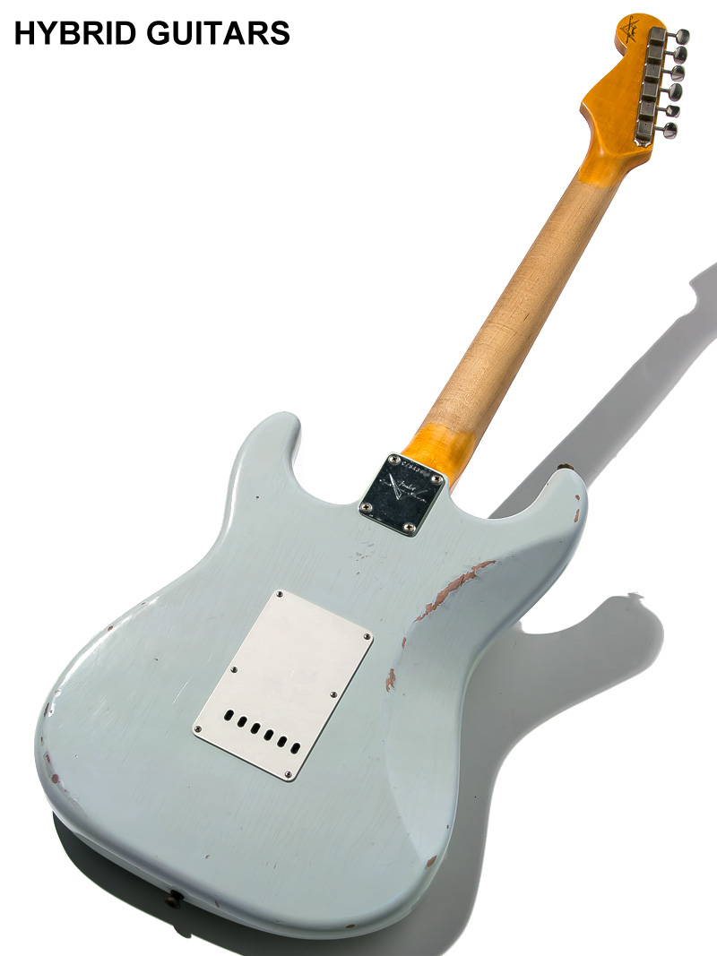 Fender Custom Shop 1964 Stratocaster Journeyman Relic Super Faded Aged Sonic Blue 2