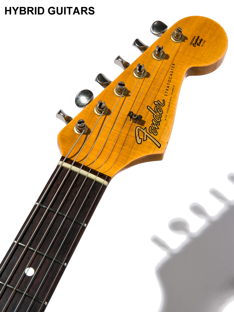 Fender Custom Shop 1964 Stratocaster Journeyman Relic Super Faded Aged Sonic Blue 5