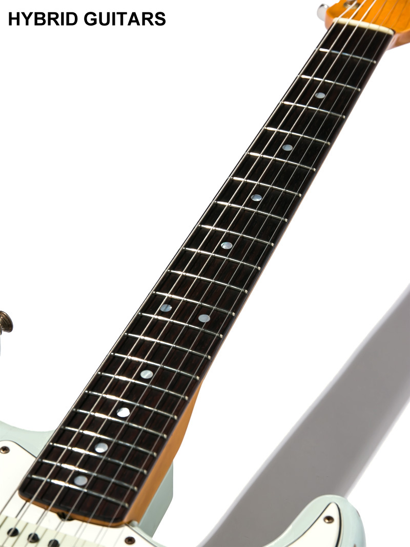 Fender Custom Shop 1964 Stratocaster Journeyman Relic Super Faded Aged Sonic Blue 7