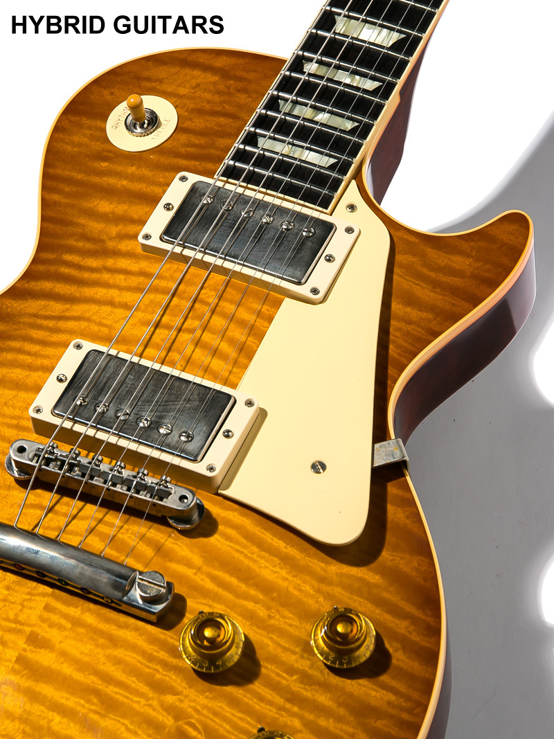 Gibson Custom Shop 1959 Les Paul Standard Hand Selected Top E-Bucker VOS Dirty Lemon Burst 2021 10