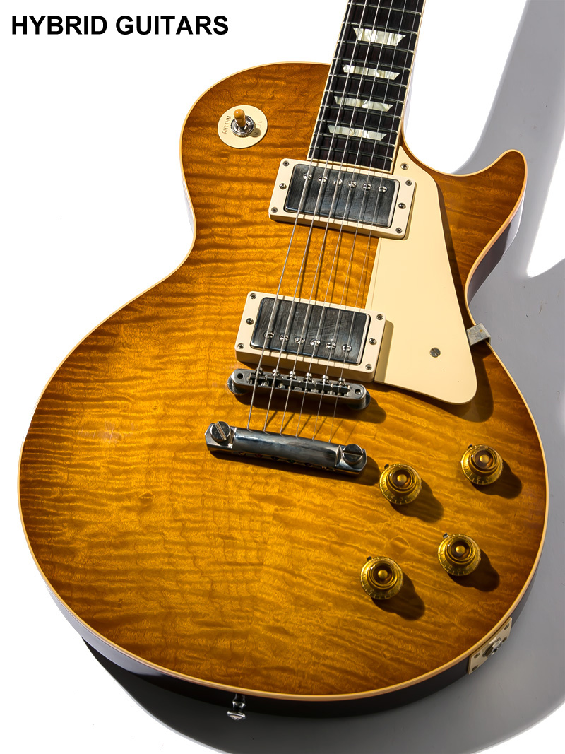 Gibson Custom Shop 1959 Les Paul Standard Hand Selected Top E-Bucker VOS Dirty Lemon Burst 2021 3