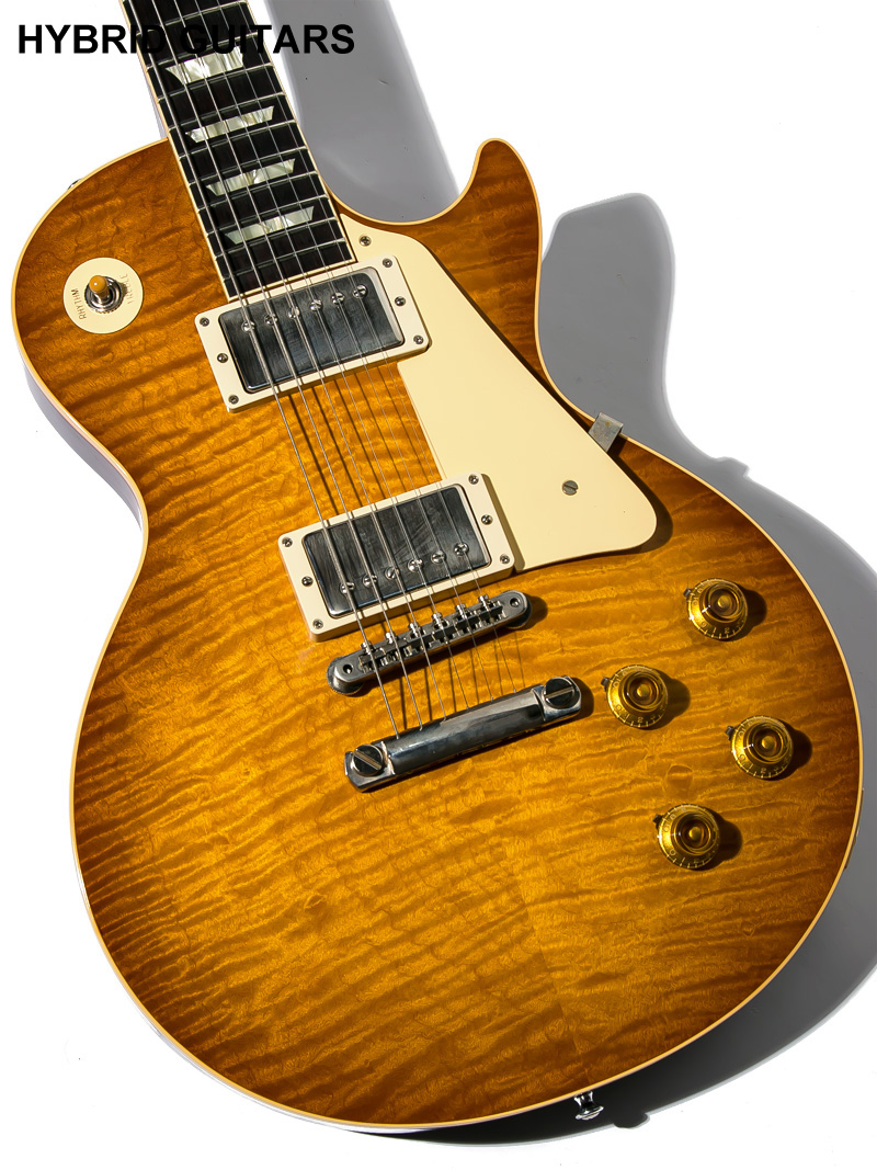 Gibson Custom Shop 1959 Les Paul Standard Hand Selected Top E-Bucker VOS Dirty Lemon Burst 2021 9