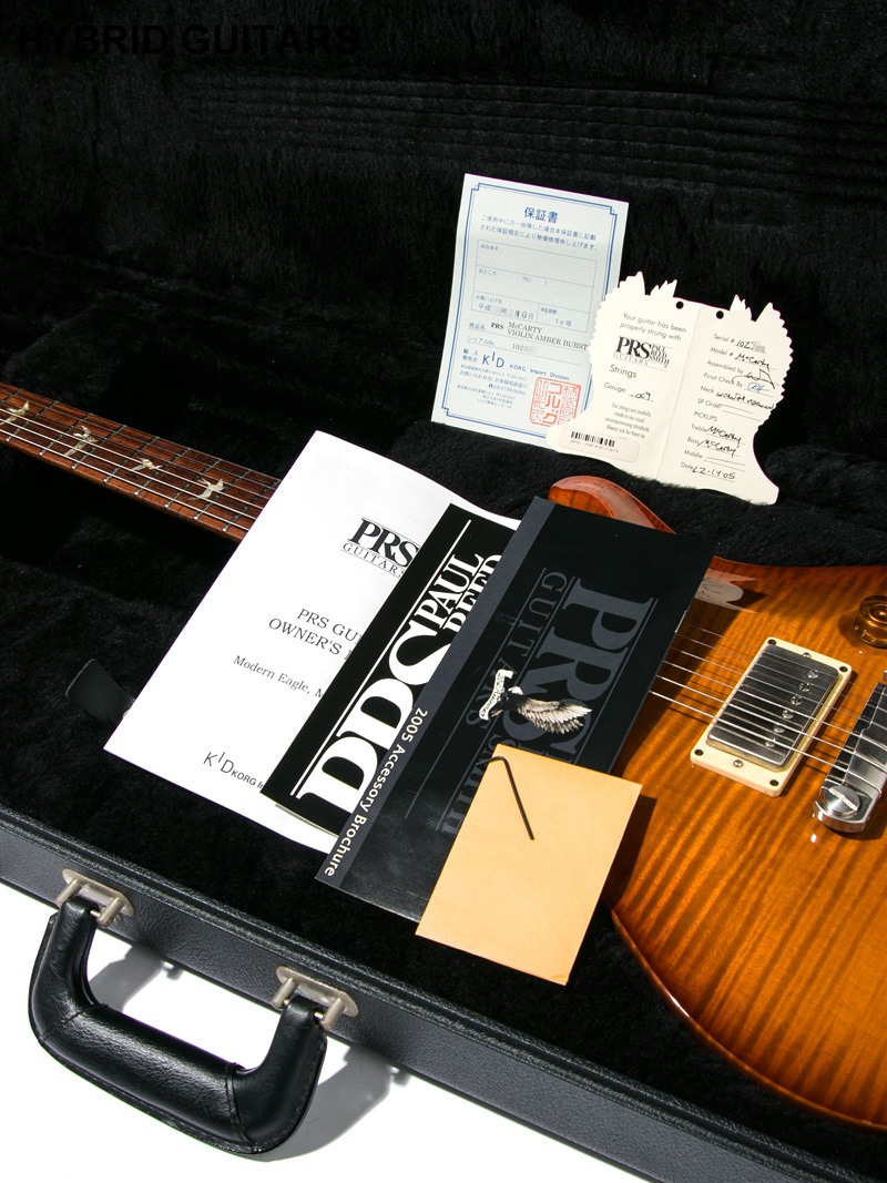 Paul Reed Smith(PRS) 20th Anniversary McCarty Rosewood Neck 1P-Mahogany Body Violin Amber Sunburst 15