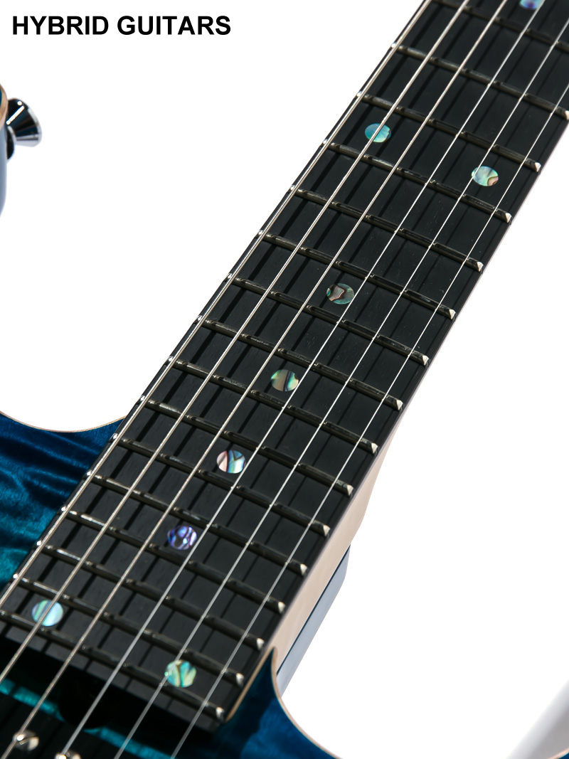 T's Guitars DST-Pro 24 Trans Blue Burst 2018 11