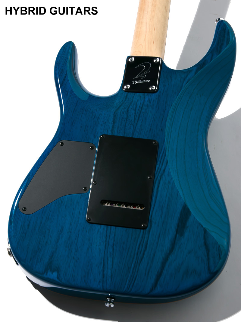 T's Guitars DST-Pro 24 Trans Blue Burst 2018 4