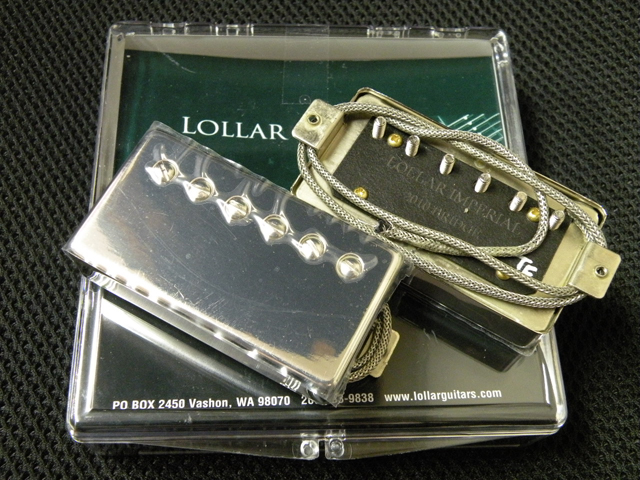 Lollar Pickups Imperial Open Black Set 1