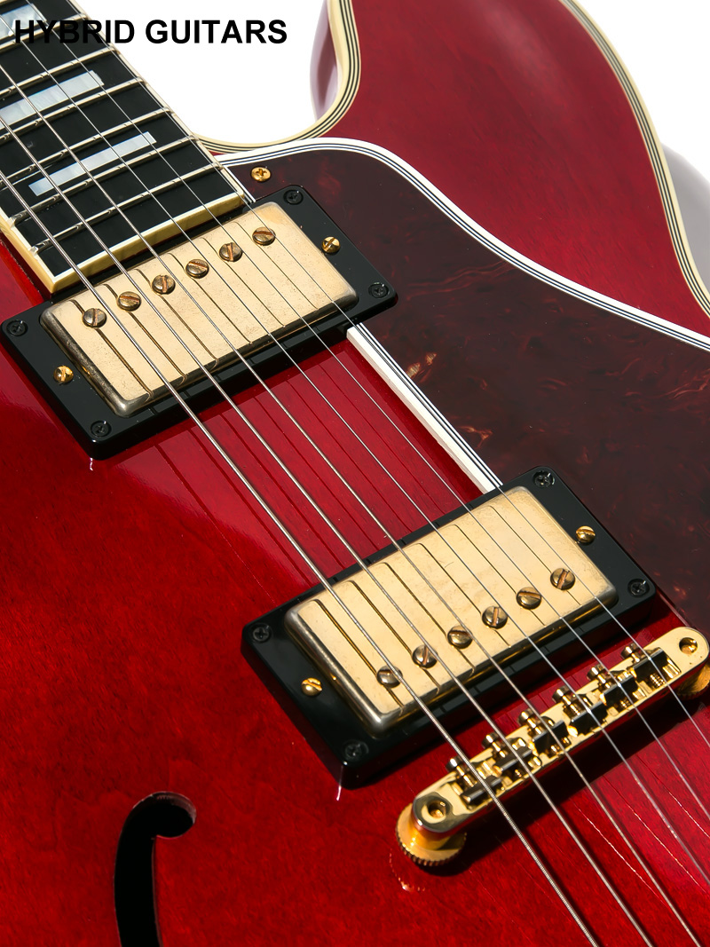 Gibson Memphis ES-355 Bigsby Gold Hardwear Antique Red 2014 11