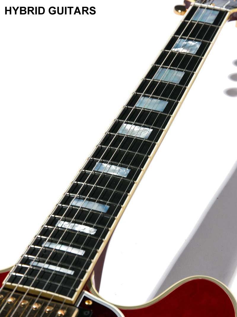Gibson Memphis ES-355 Bigsby Gold Hardwear Antique Red 2014 7