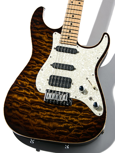 Tom Anderson Drop Top Classic Burnished Orange Burst