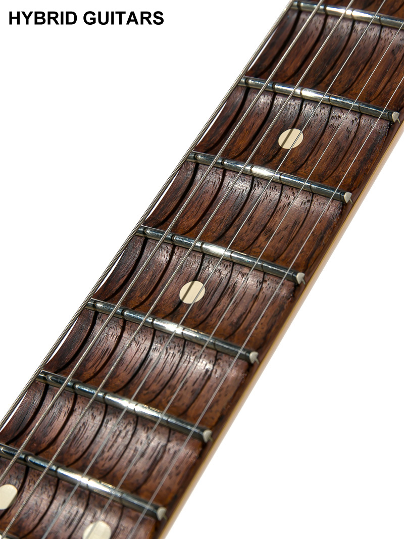 Fender USA Yngwie Malmsteen Stratocaster Update Rosewood Finger Board Vintage White 2014 12