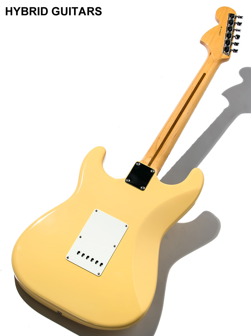Fender USA Yngwie Malmsteen Stratocaster Update Rosewood Finger Board Vintage White 2014 2