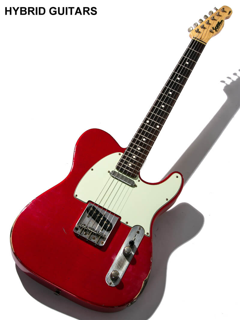 Sonic Telecaster Type Candy Apple Red(CAR) Aged 1