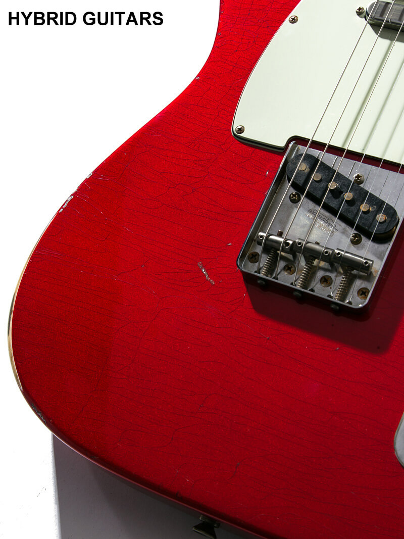 Sonic Telecaster Type Candy Apple Red(CAR) Aged 10