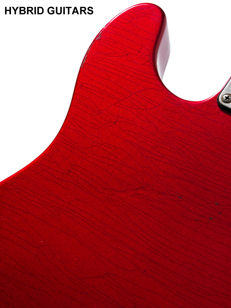 Sonic Telecaster Type Candy Apple Red(CAR) Aged 11