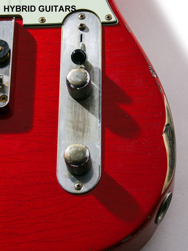 Sonic Telecaster Type Candy Apple Red(CAR) Aged 12