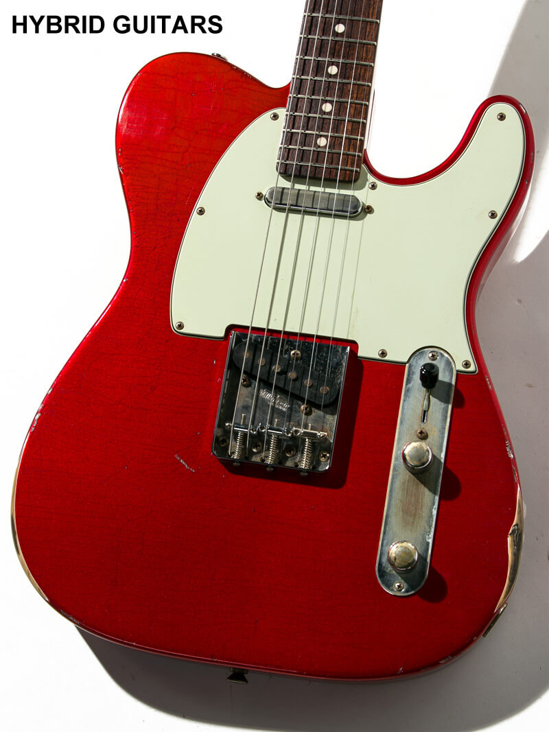 Sonic Telecaster Type Candy Apple Red(CAR) Aged 3