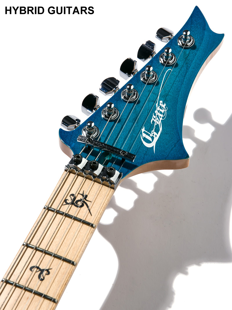 G-Life Guitars DSG Life-Ash Royal Blue Turquoise 5