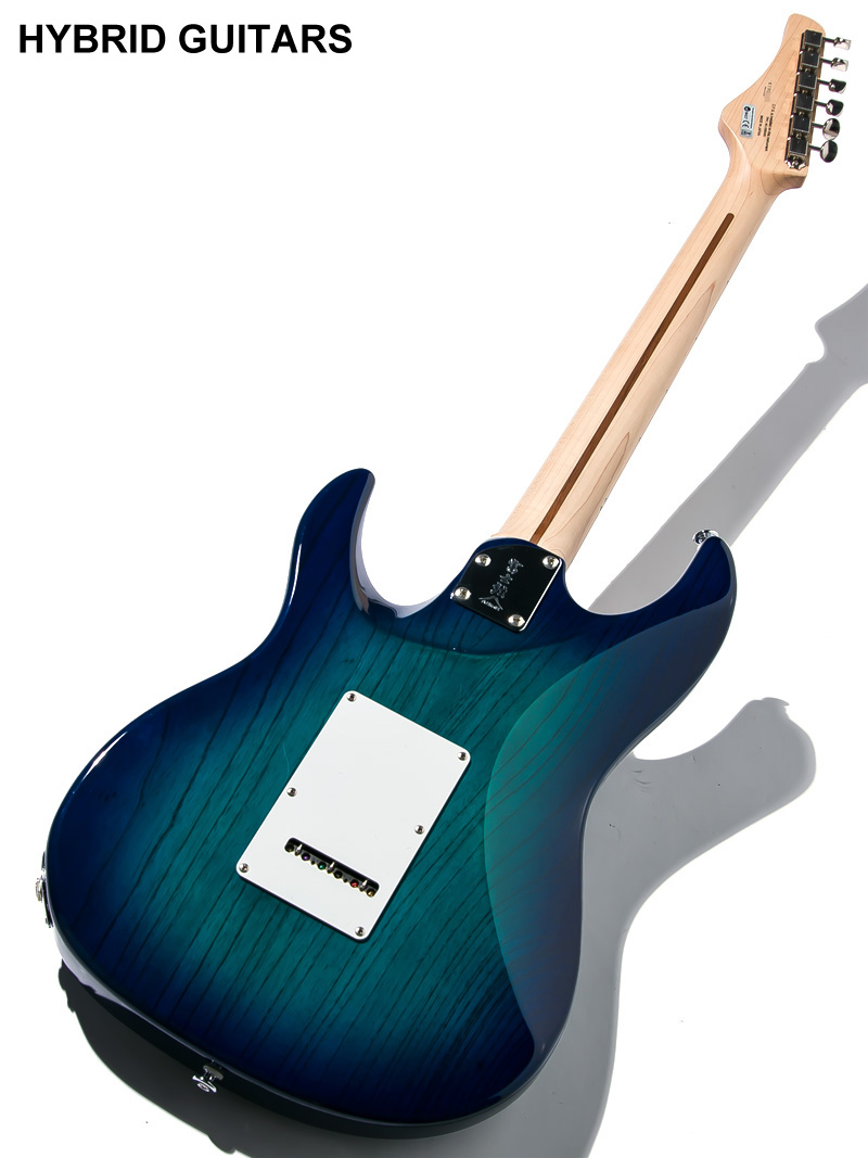 Fujigen Expert OS Ash Maple Seethrough Blue Burst 2