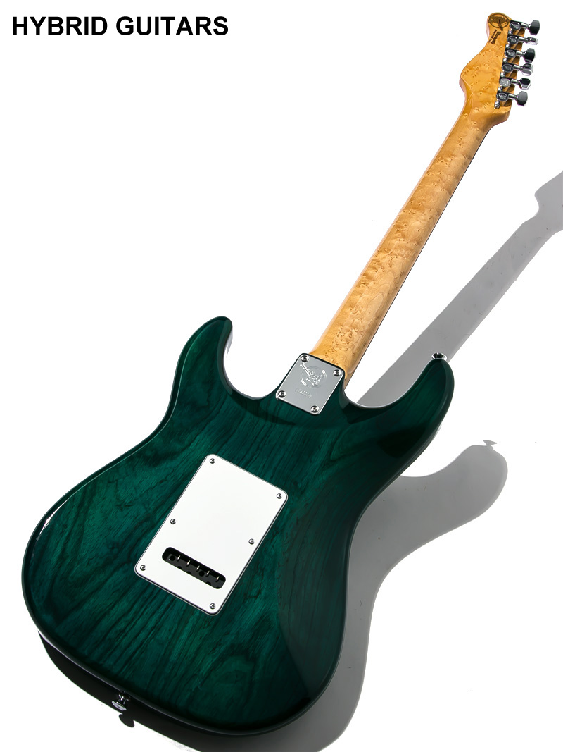 Valley Arts Custom Pro SCE-268 Trans Green 2