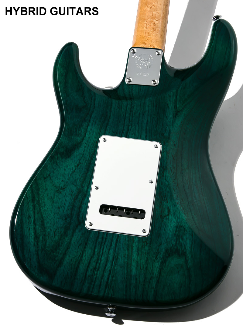 Valley Arts Custom Pro SCE-268 Trans Green 4