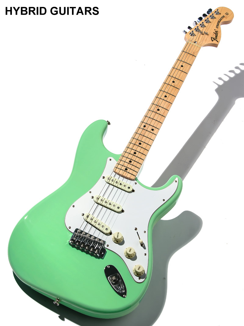 Fender Japan Exclusive Traditional 70s Stratocaster Surf Green 2017 1