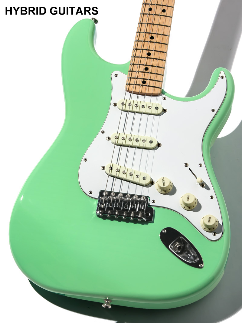 Fender Japan Exclusive Traditional 70s Stratocaster Surf Green 2017 3
