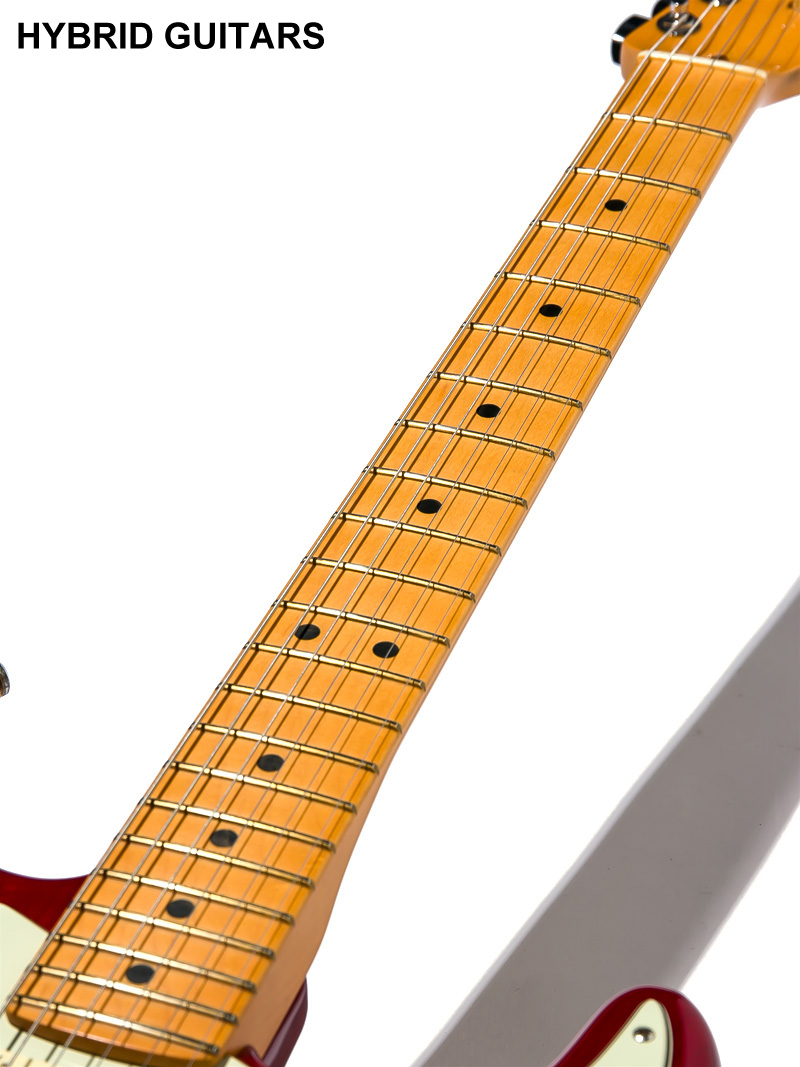 Fender American Ultra Stratocaster HSS Plasma Red Burst 2019 7