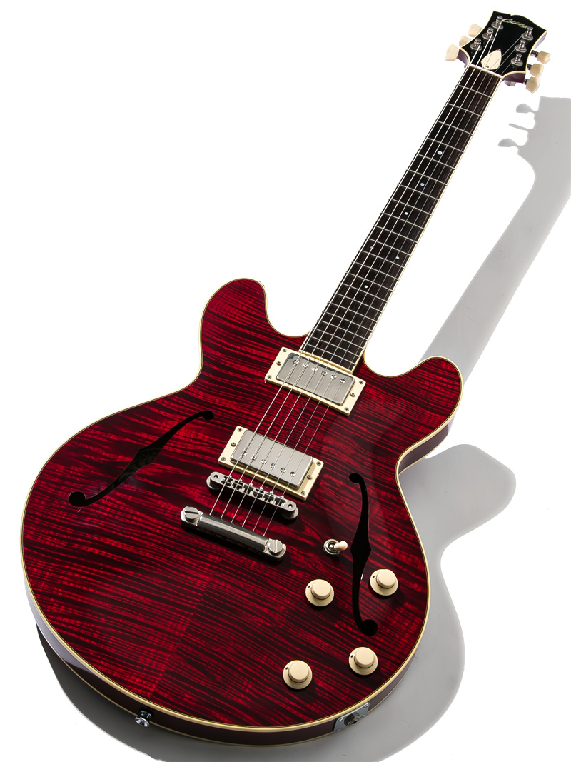 Collings I-35 Deluxe Figured Top Crimson 2007 1