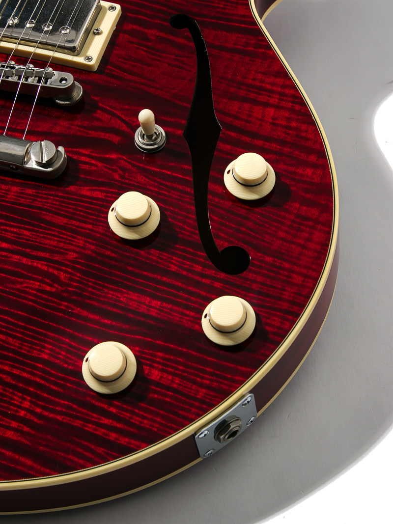 Collings I-35 Deluxe Figured Top Crimson 2007 10